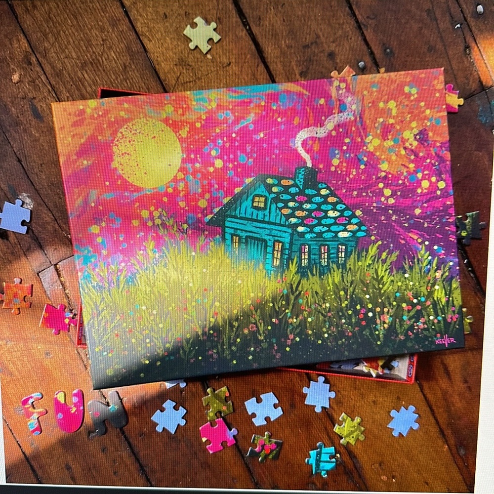 Fun Supreme- 500 piece puzzle - “Keever Cabin” *NWT*